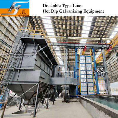 Dockable Type Hot Dip Galvanizing Equipment Line