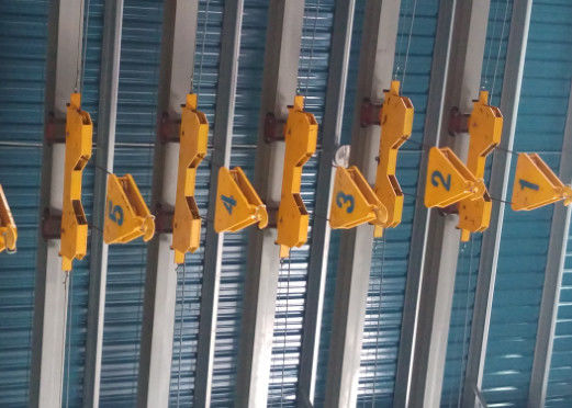 کیفیت  High Efficiency Hot Dip Galvanizing Plant Monorail Crane Winch Type Monorail Crane کارخانه